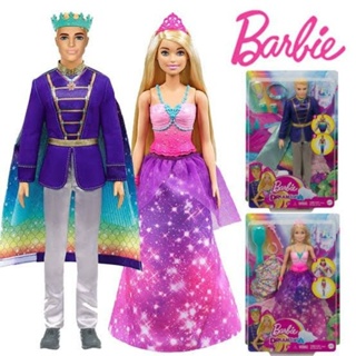 Princesa Barbie Dreamtopia 2 En 1 Sirena Mattel