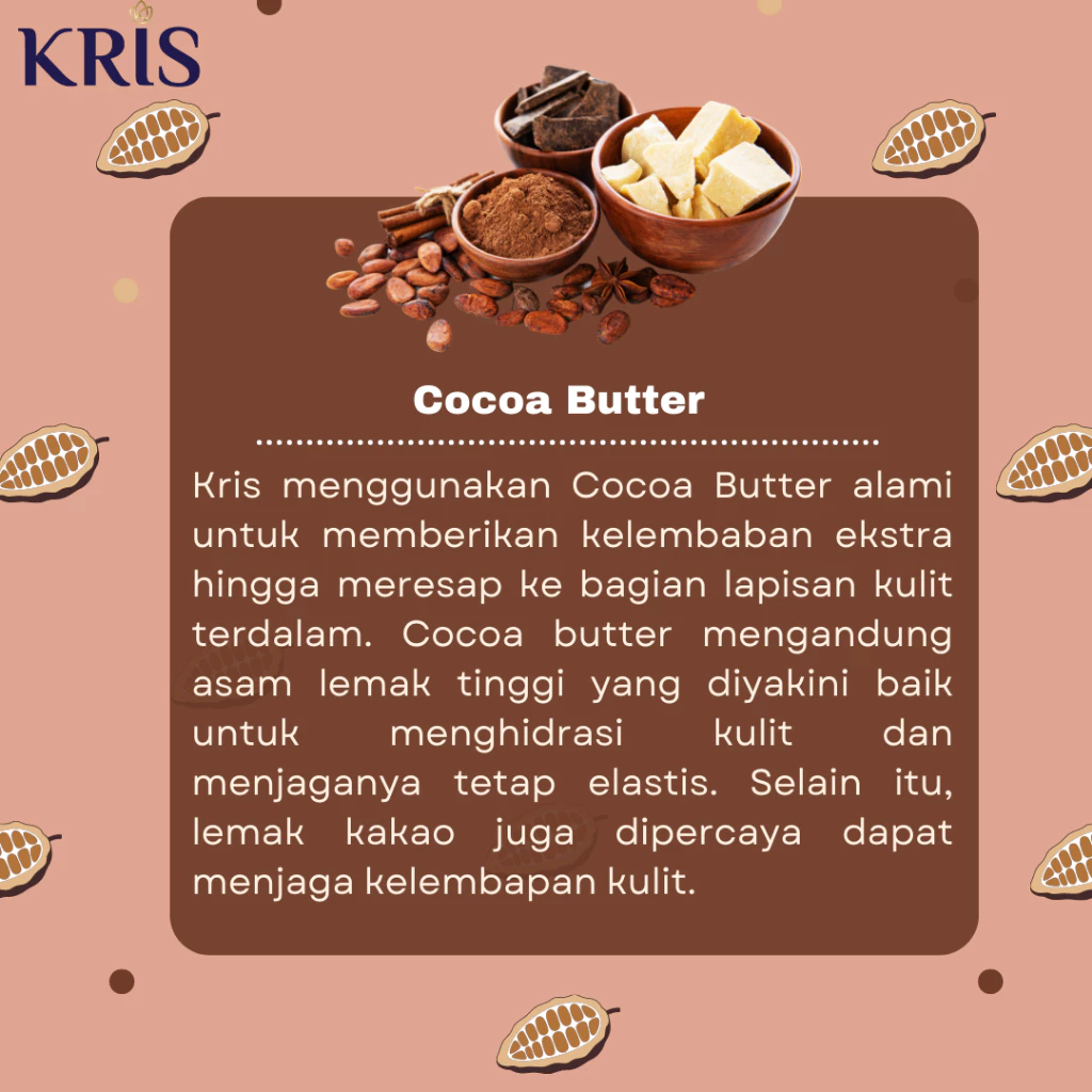 200 ml - Kris Hand Body Lotion Cocoa Butter - Pelembap Kulit - Gambar 3