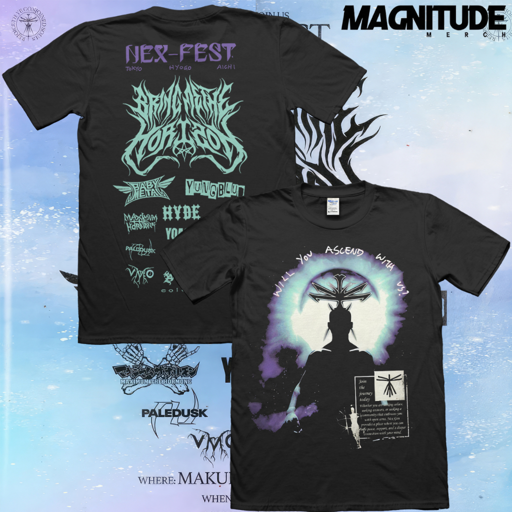 Magnitude T-Shirt Bring Me The Horizon BMTH JAPAN TOUR 2023