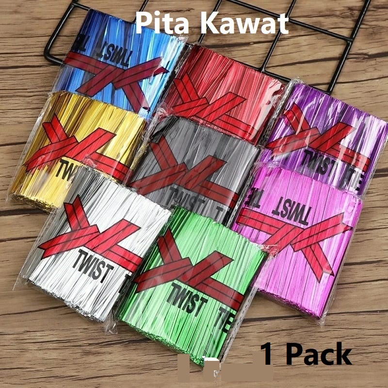 Souvenir Wire Ribbon / Tie Wire / Souvenir Wire 8 cm Price/Pack ...