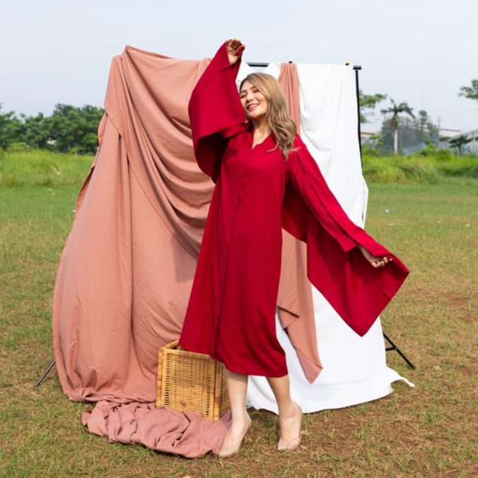 Michael's Collection - Dress with Syal Yun Hee