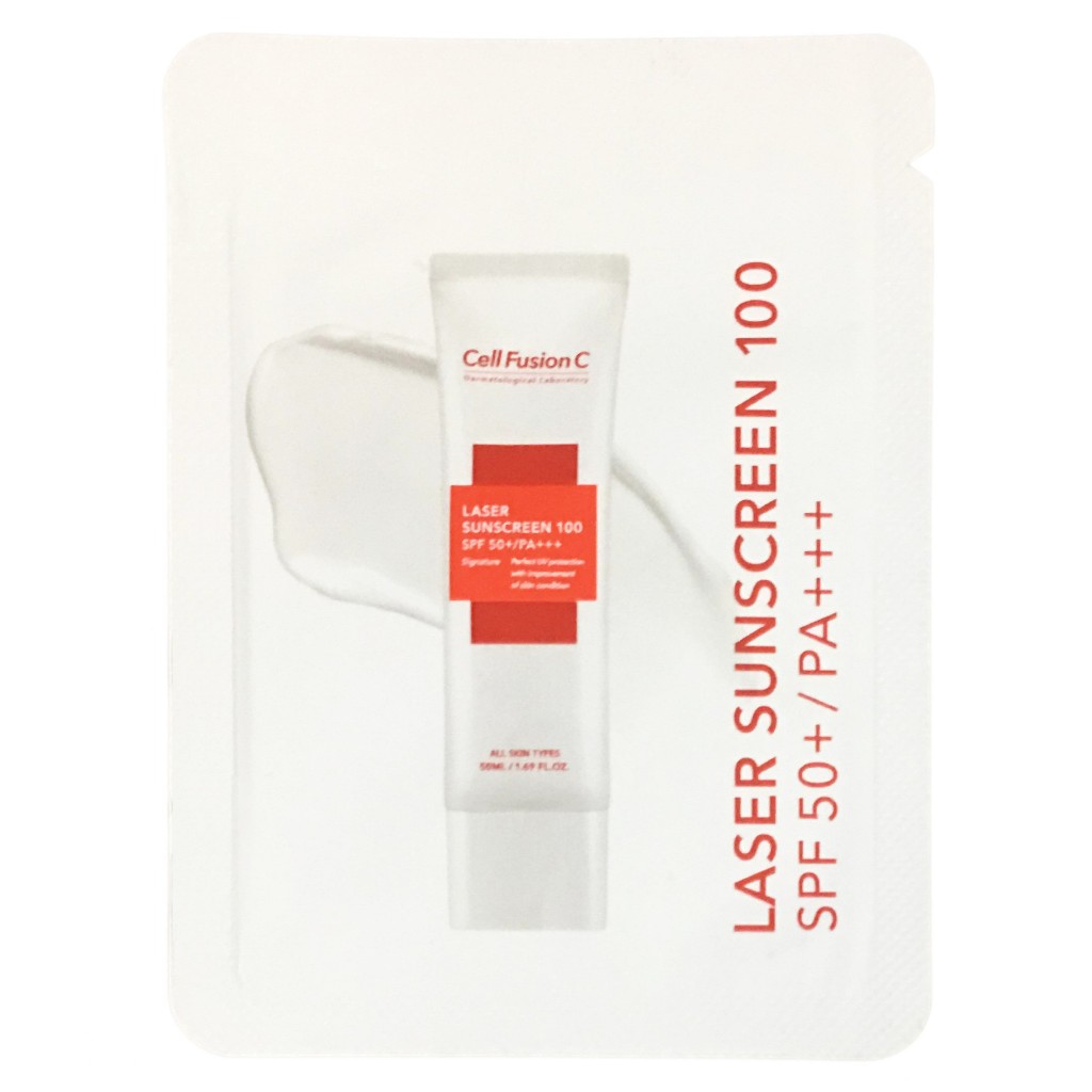 [Sample] Cell FUSION C Laser Sunscreen SPF50+ PA+++ 1.2g (Sunblock