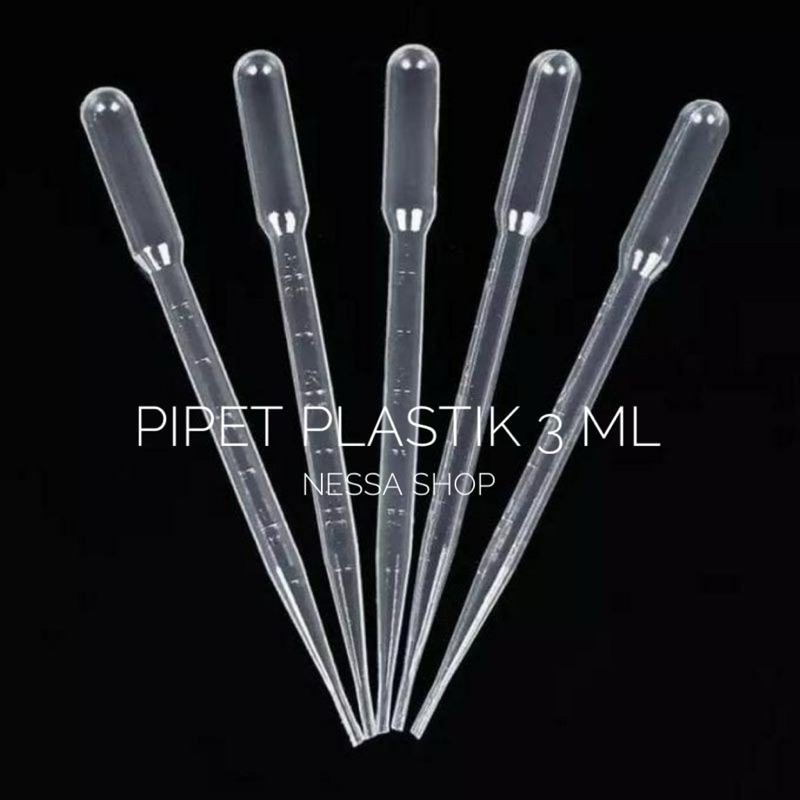 Plastic PIPET/MEDICINE PIPET/DIY PIPET 3 ml | Shopee Singapore