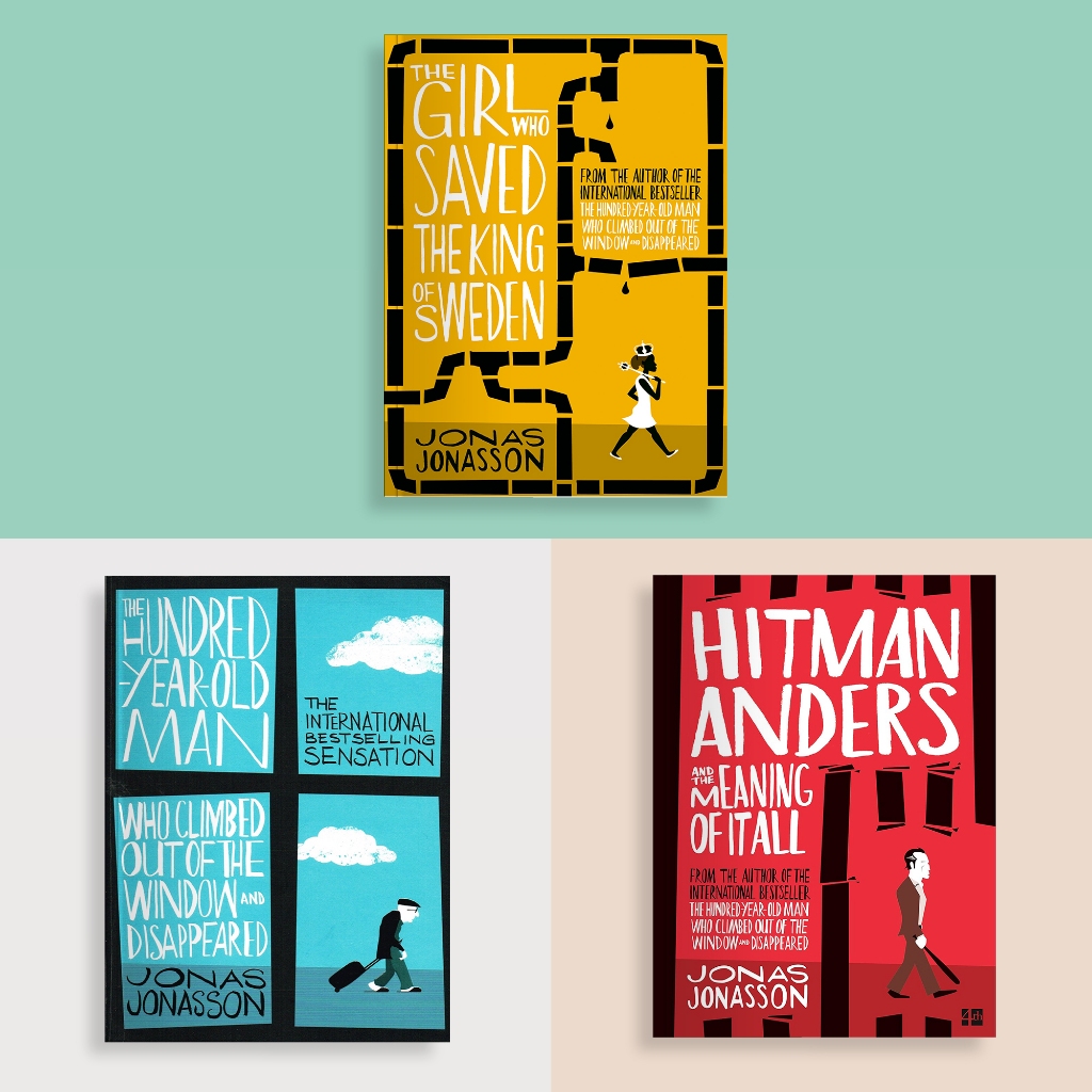 Comedy Books by Jonas Jonasson 5 Books Collection (the Girl Who Saved the King of Sweden, the
