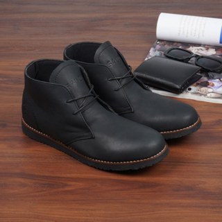 Genuine leather chukka boots clearance