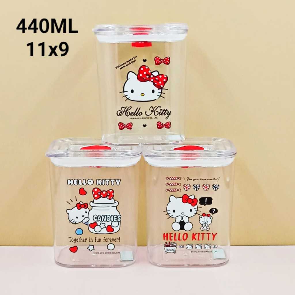 HELLOKITTY CLEAR JAR 440ML | ORIGINAL HELLO KITTY JAR | Shopee Singapore