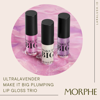 Ultralavender Make It Big Plumping Lip Gloss Trio