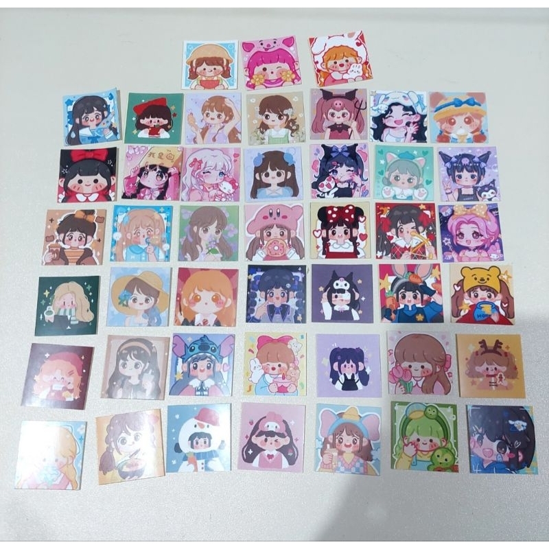 Cute mini aesthetic Sticker for freebies and deco (hippickers) | Shopee ...