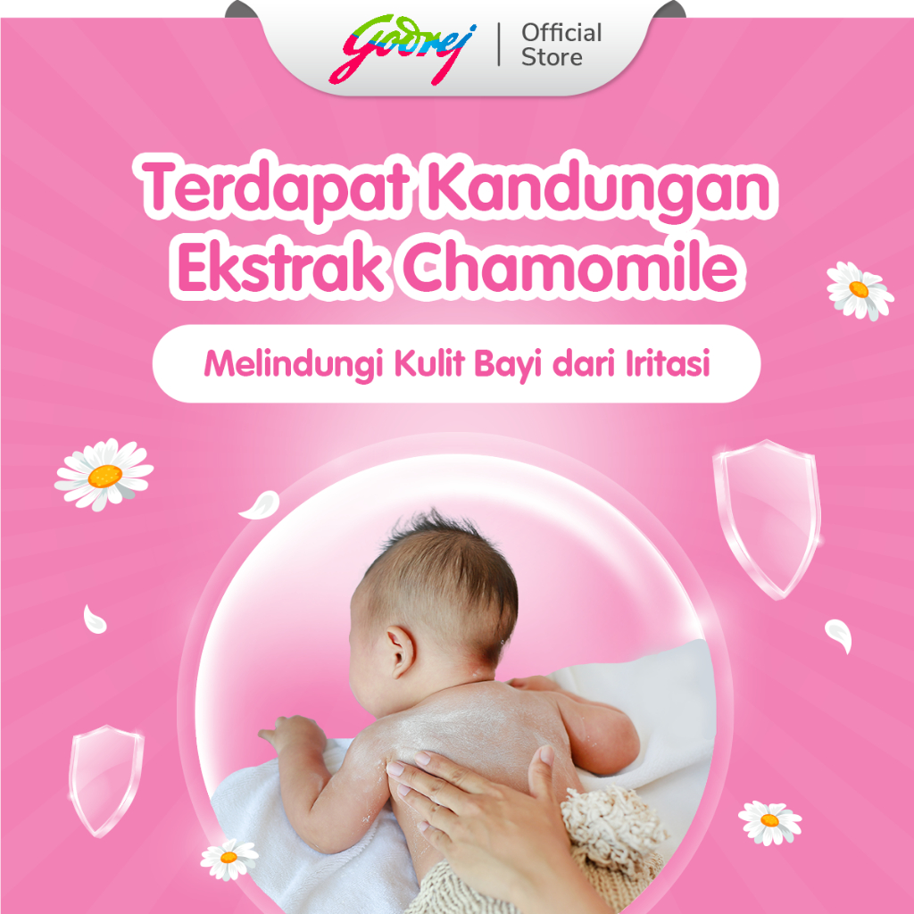 Mitu Baby Powder Fresh & Clean Pink Floral 100 + 50 gr - Bedak Bayi - Gambar 3