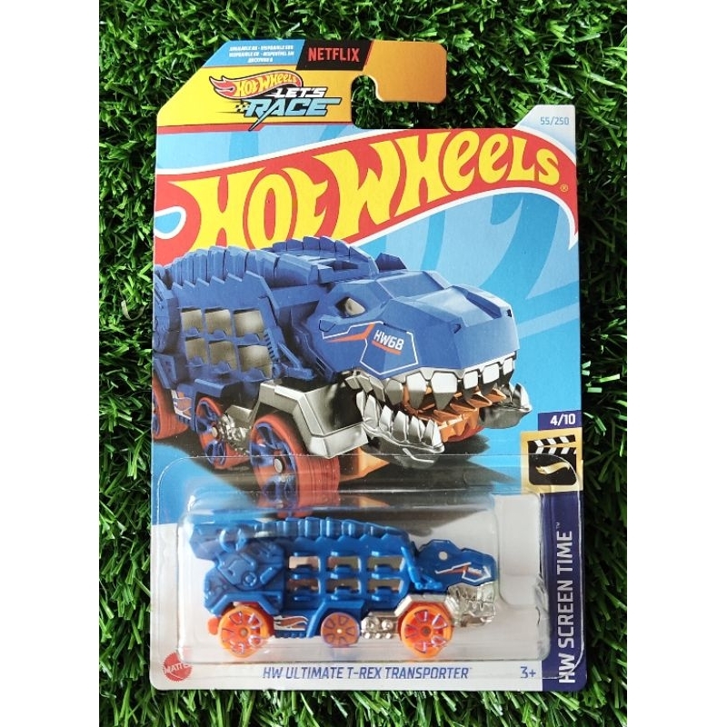 Hot WHEELS HW ULTIMATE TREX TRANSPORTER DINOSAUR Shopee Singapore