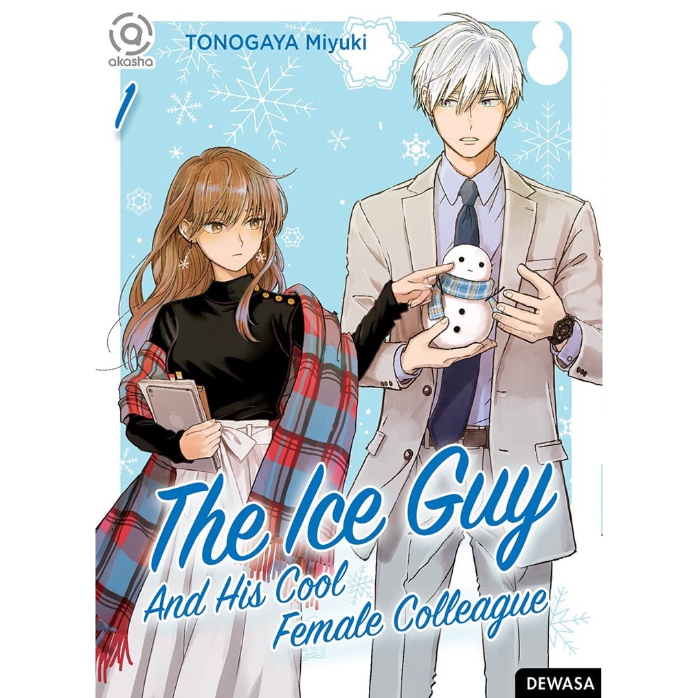 Akasha Comic: THE ICE GUY AND HIS COOL FEMALE COLLEAGUE | Shopee Singapore