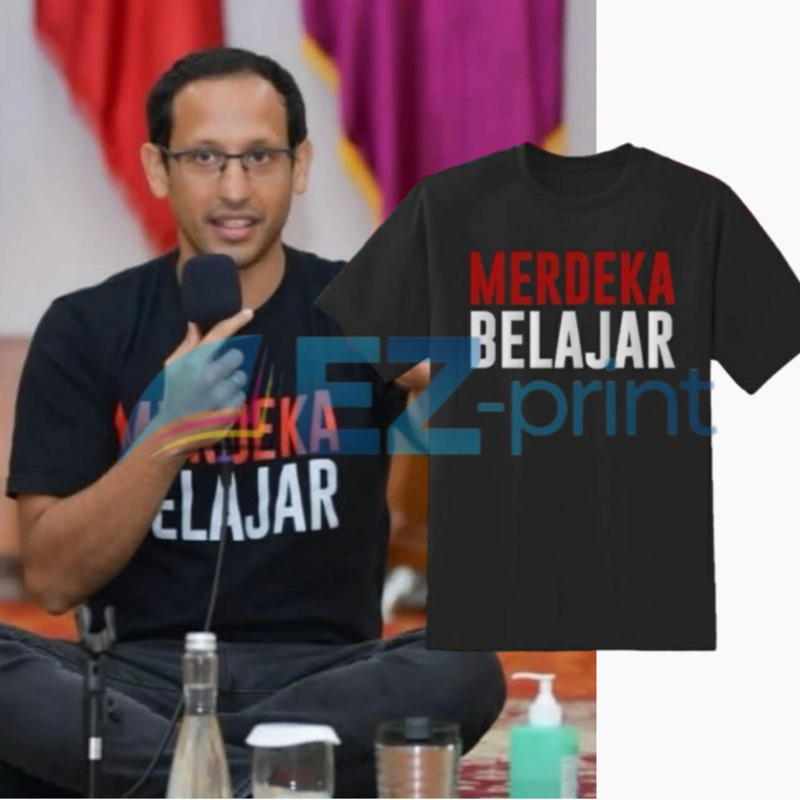 T-shirt MERDEKA Learning Education Culture LOGO MERDEKA Curriculum ...