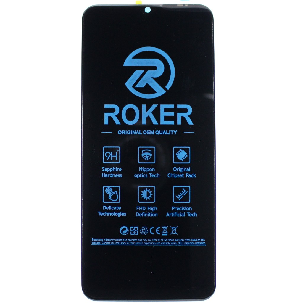 ROKER LCD TOUCHSCREEN VIVO Y02 / LCD TS FULLSET ORIGINAL BY ROKER - Gambar 2