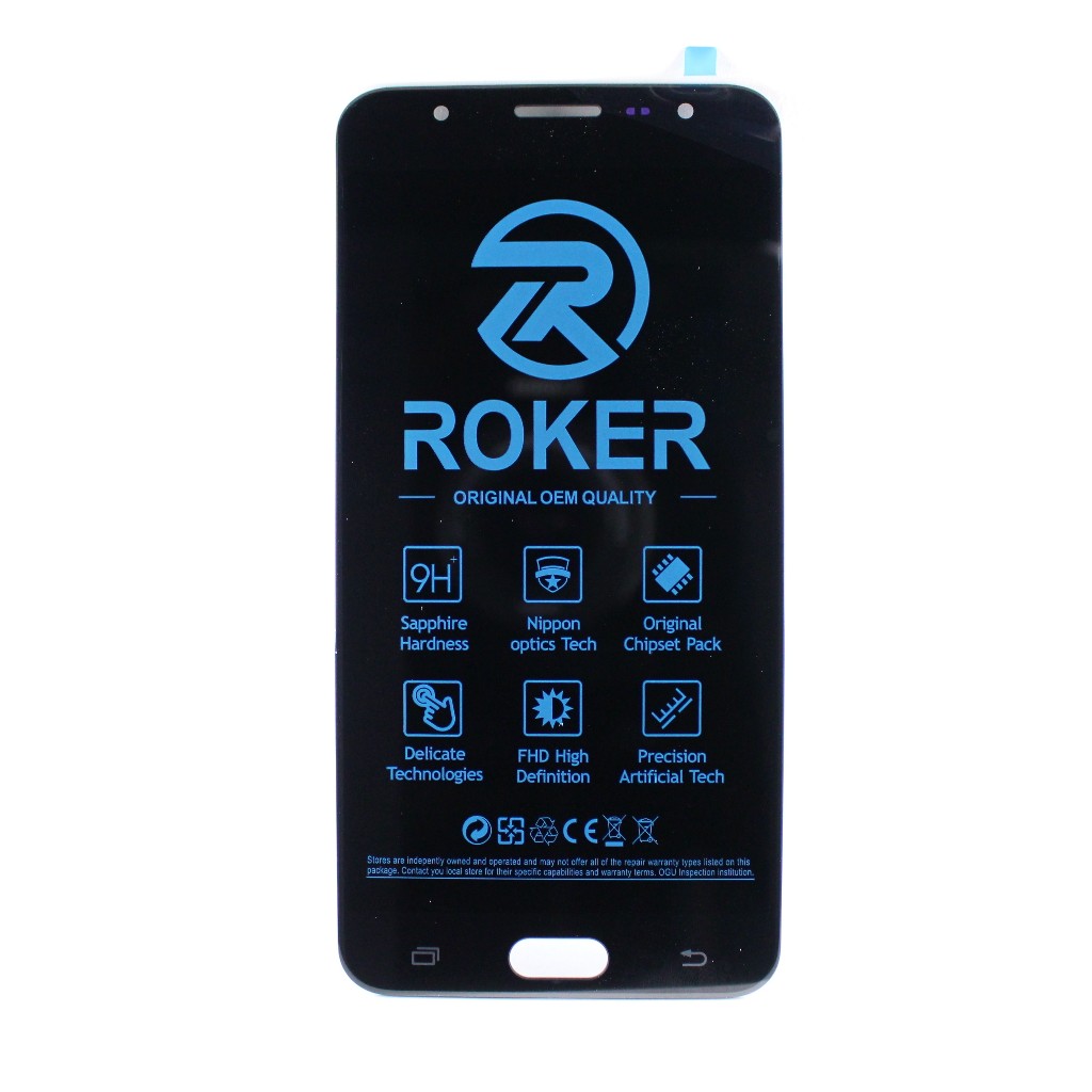 ROKER LCD TOUCHSCREEN SAMSUNG GALAXY J7 PRIME G610 LCD FULLSET ORIGINAL BY ROKER - Gambar 3