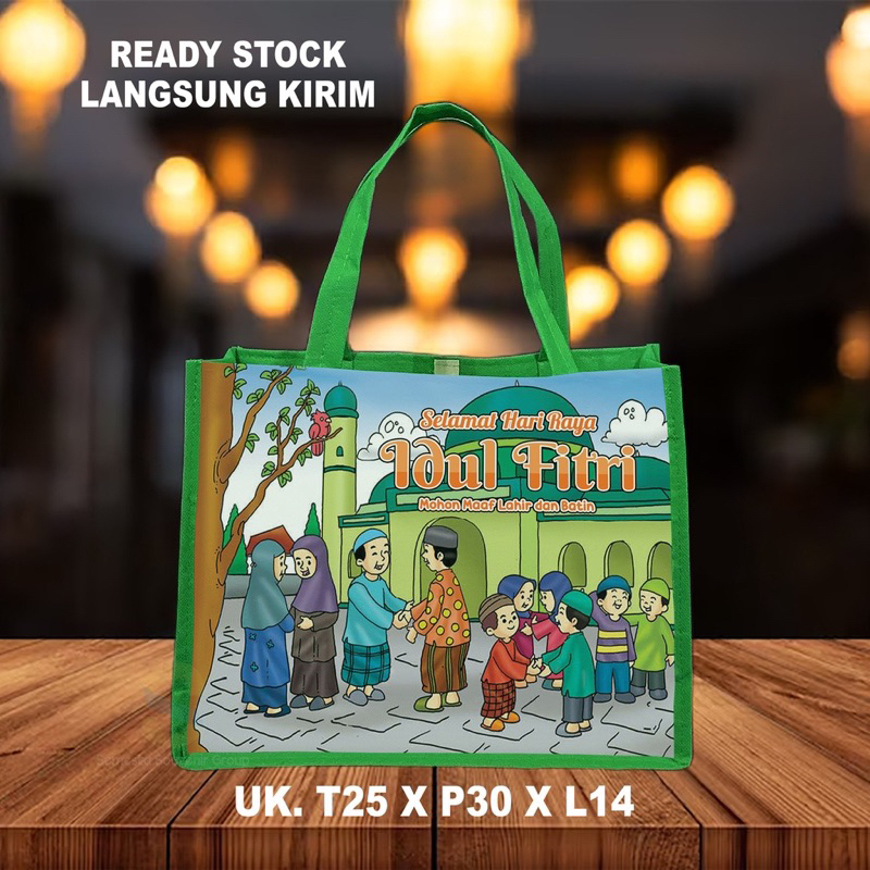 Eid Al Fitr Bag Eid Al Fitr Hamper Bag Grocery Goodie Bag Eid Goodie