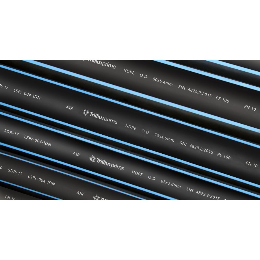 Pipa HDPE Trilliun PN-10 Per meter ( Kuat & Tahan Lama ) - 1/2" ( 20mm ) - Gambar 2