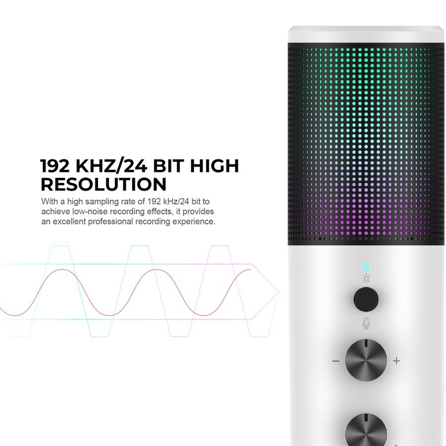 Soundtech Lite 2.0 Cardioid Microphone Condenser USB Stand for PC - Gambar 3