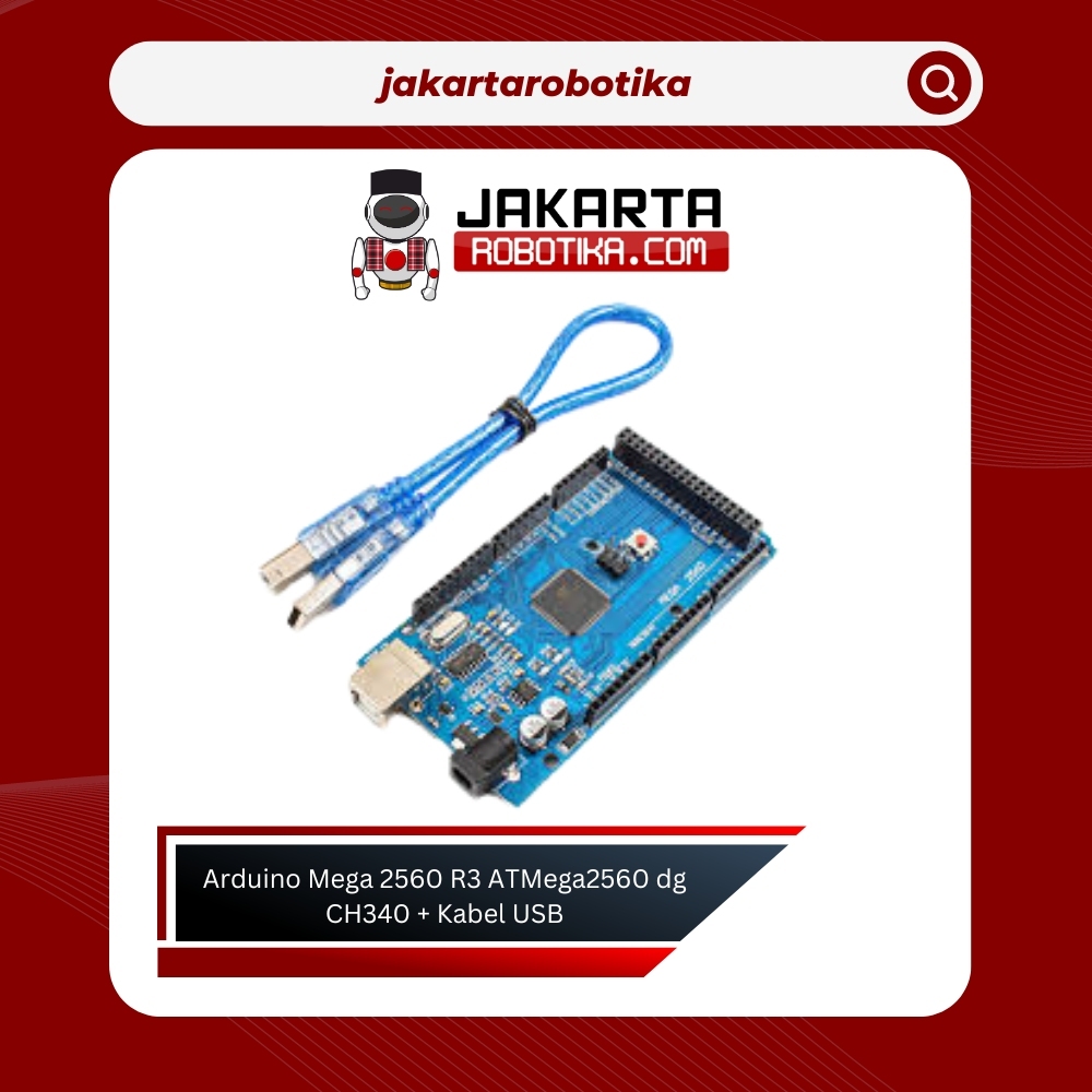 Arduino Mega 2560 R3 ATMega2560 with CH340 + USB Cable | Shopee Singapore