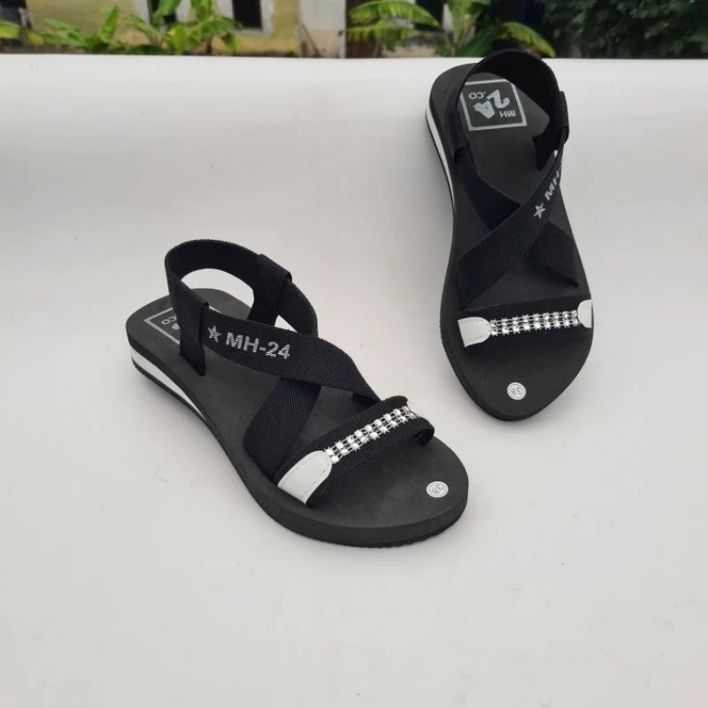 Sandal Gunung Wanita Korean Style motif MH-24 Sandal gunung wanita terbaru - Gambar 3