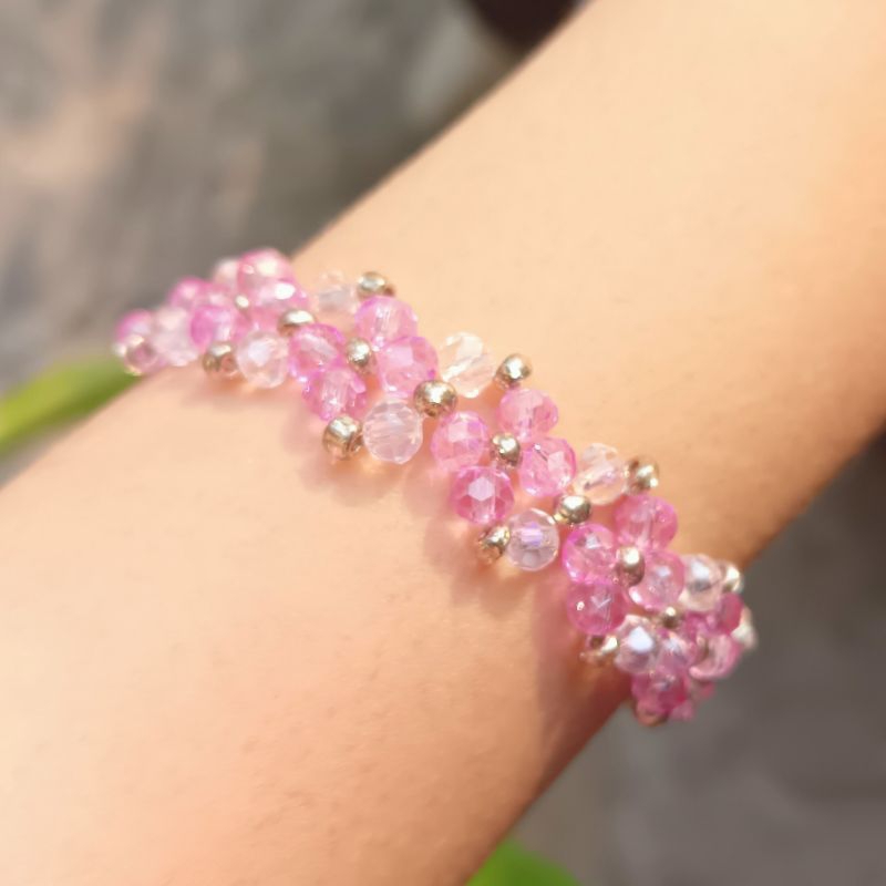 Czech Crystal Bracelet Very Beautiful Shopee Singapore