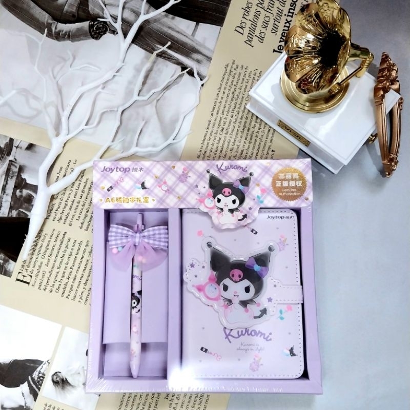 Sanrio Hello Kitty Friends-Journal Coeur + Stylo, Multicolore