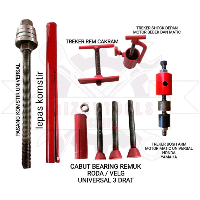 Treker PACKAGE disassembles the universal steering wheel tracker remove ...