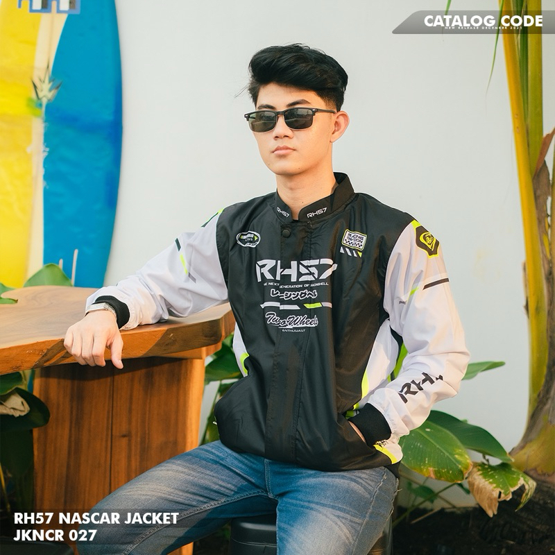 RH57 NASCAR JACKET NCR 027 MEN'S WOMEN'S JACKET | Shopee Singapore