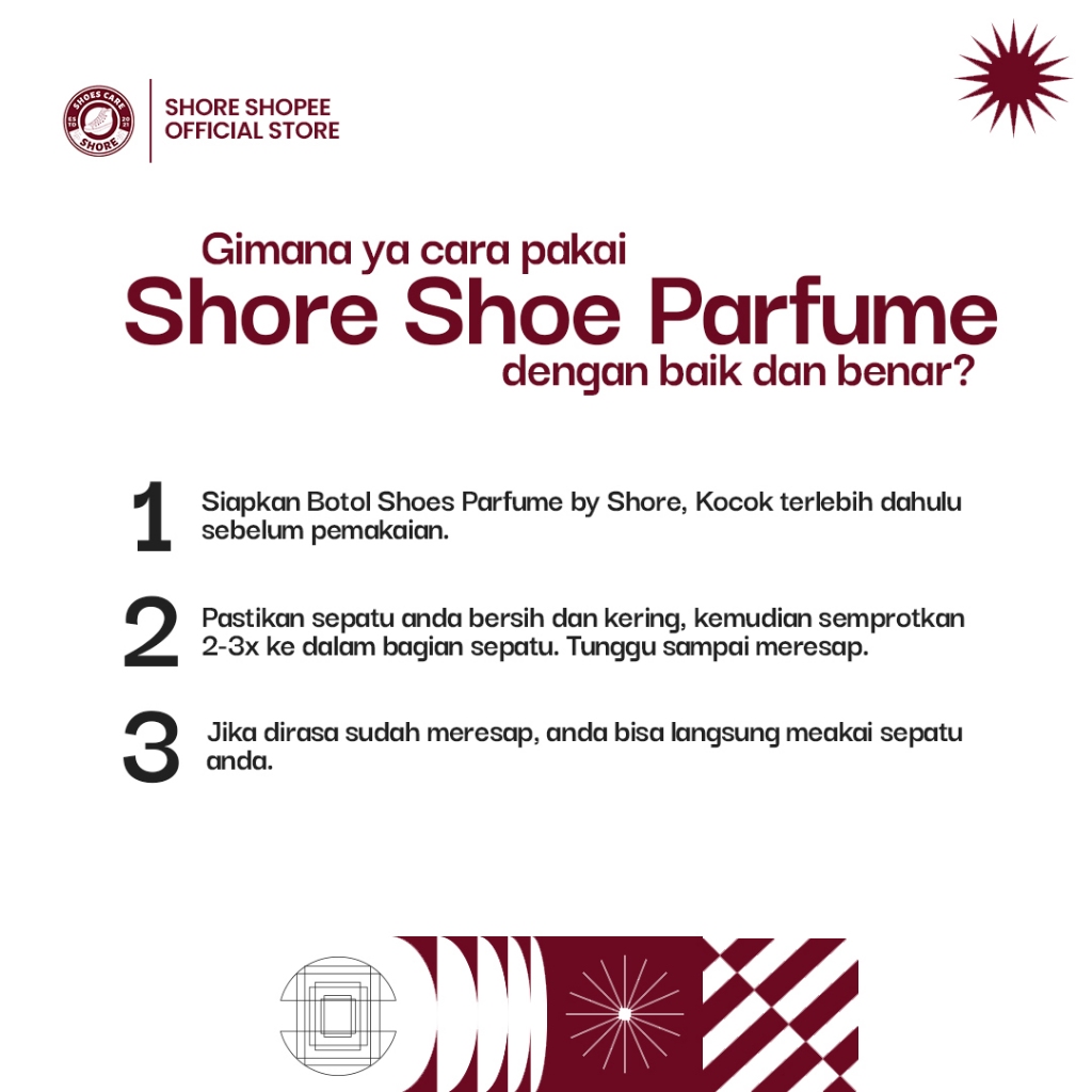 SHORE - Parfum Sepatu, Helm, dan Tas - Parfum Sepatu Anti Bacterial - Aroma Sakura - Gambar 3