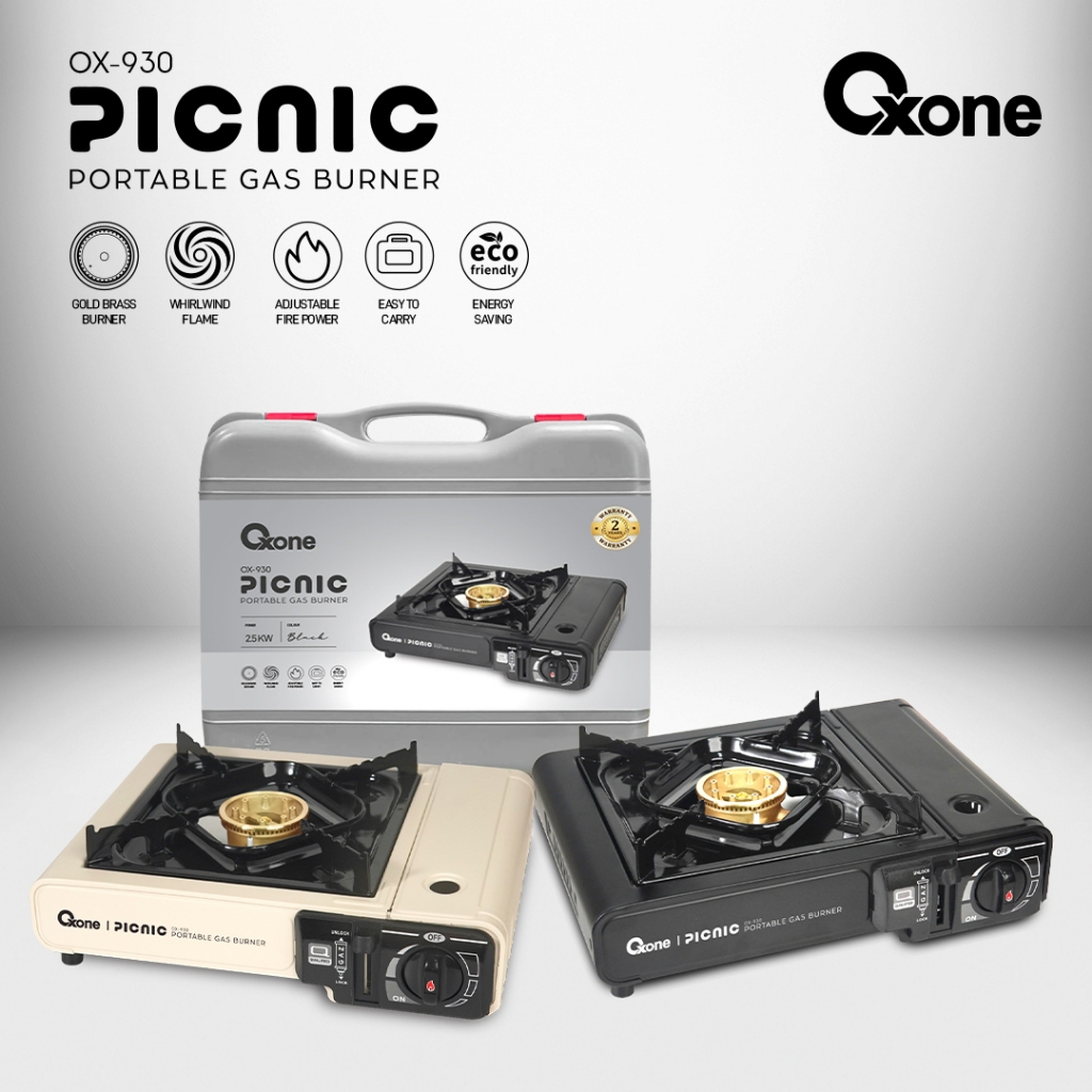 Oxone OX930 Picnic Portable Gas Burner / Kompor portable / Kompor Piknik - Gambar 4