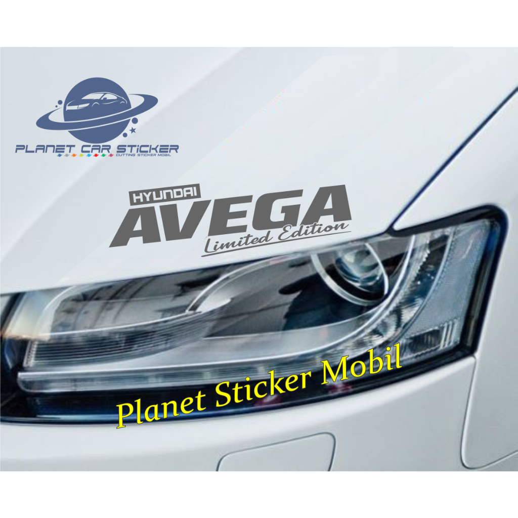 Avega sticker sticker sticker Car Hood sticker hyundai avega limited ...