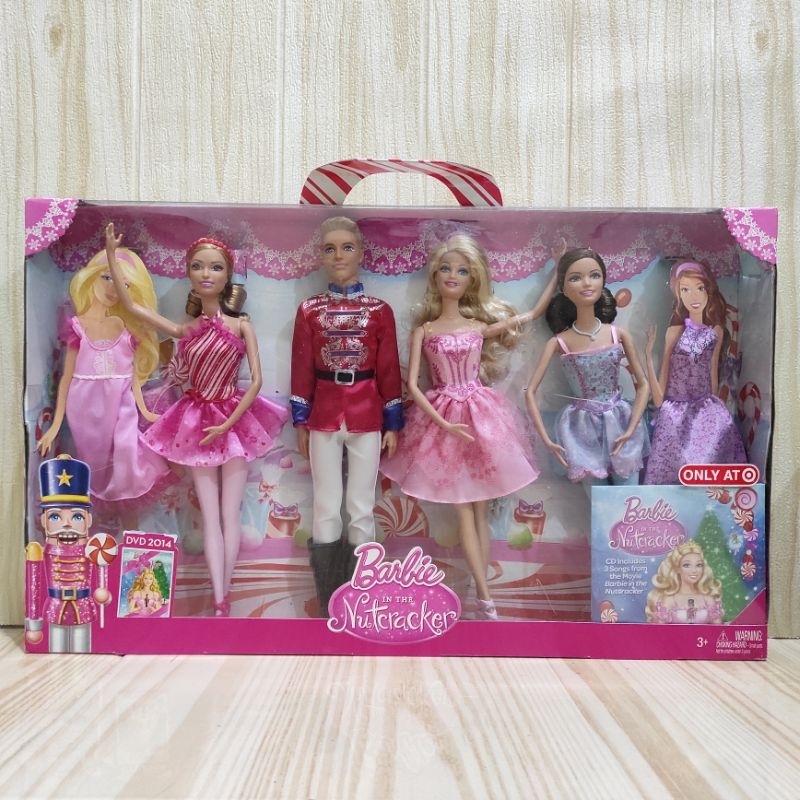 Barbie nutcracker doll set hotsell