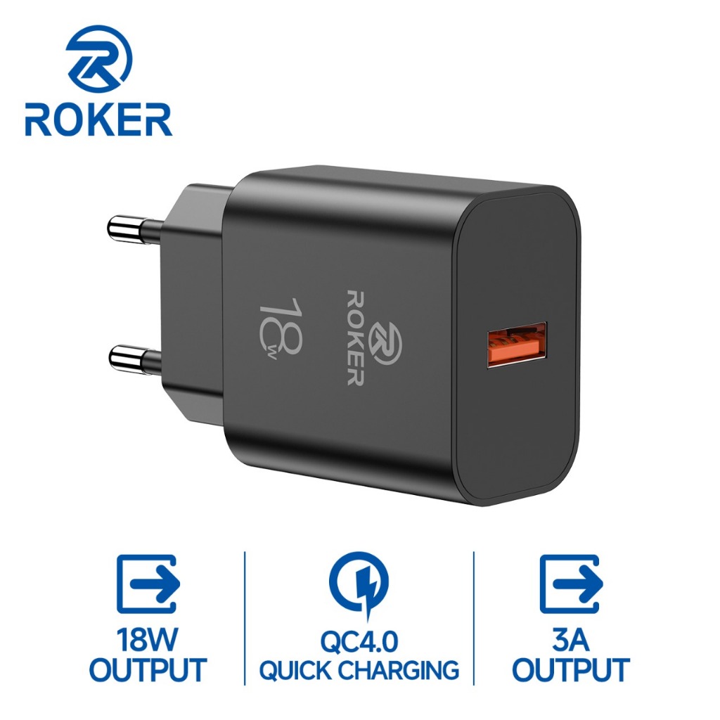 CHARGER ROKER RX18 FAST CARGING QC 4.0 POWERFULL 18W pengecasan cepat iphone 15 iphone 16 - Gambar 4
