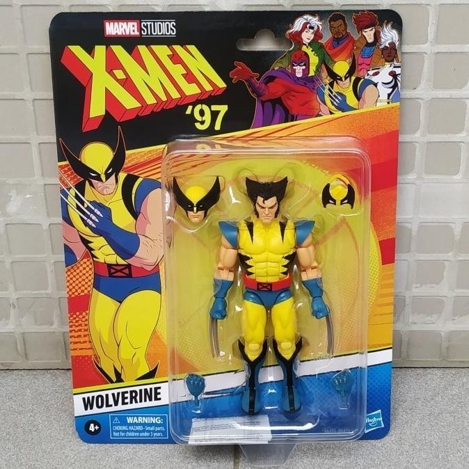 Hasbro MARVEL LEGENDS X-MEN 97 WOLVERINE 1997 XMEN ANIMATED RETRO CARD ...