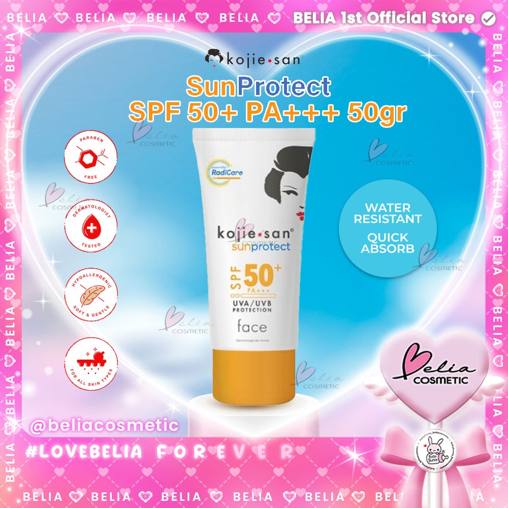 YOUTH KOJIE SAN Sunprotect SPF 50+ PA+++ Face 50g | UVA UVB Protection ...