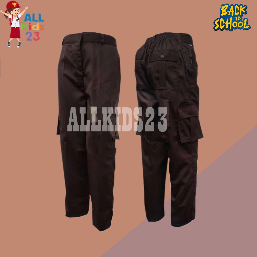SD MI Scout PDL Cargo Trousers 6 Pockets School Uniform / PDL Boys ...
