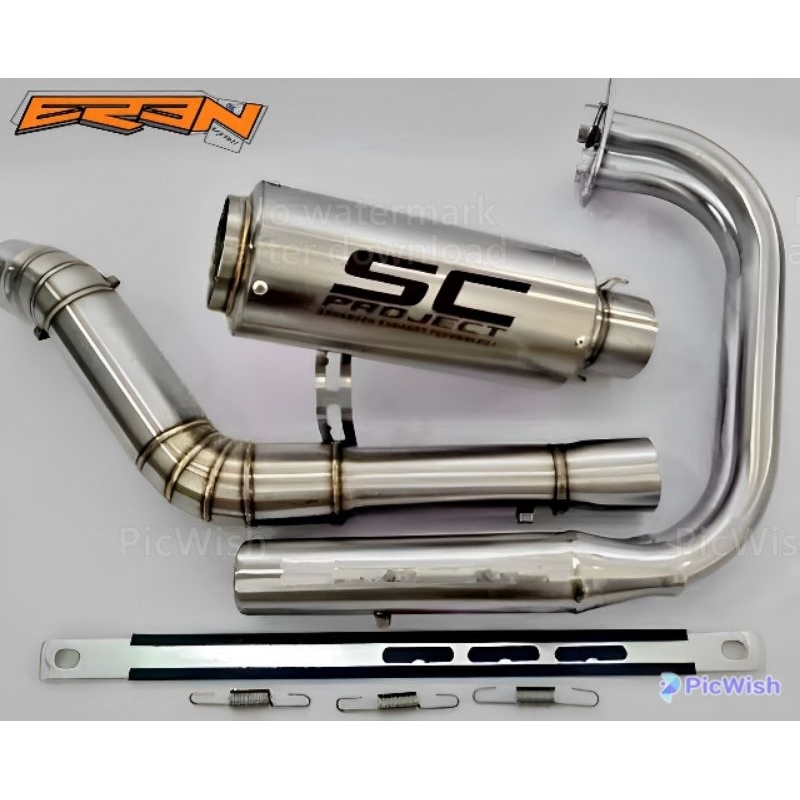 SC PROJECT Fullsysteem Ninja 250 - Cbr250rr - R25 - Z25 - Mt25 etc ...