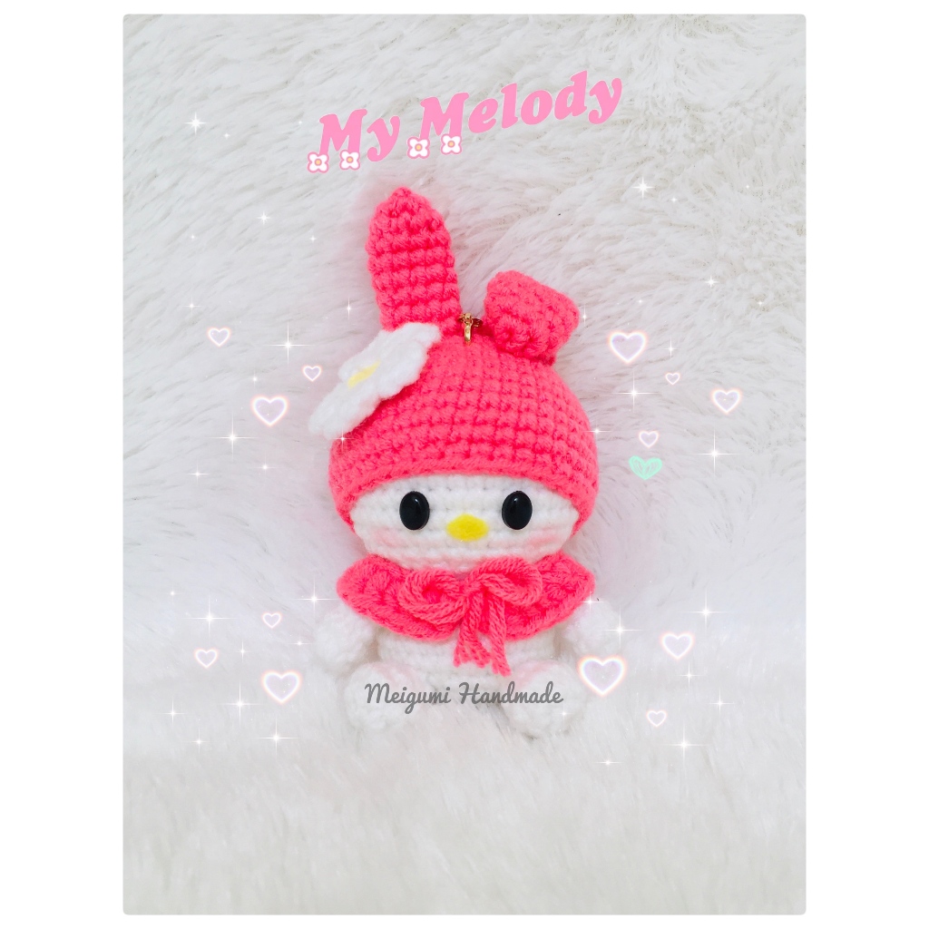 Kit Crochet Woobles – Sanrio My Melody – NEUF – Apprendre à Crocheter Facilement