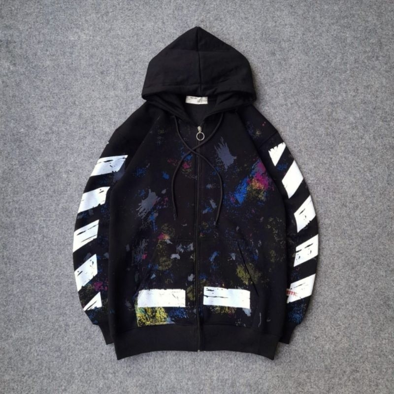 Zhipeer Offwhite Galaxy Premium Hoodie Shopee Singapore