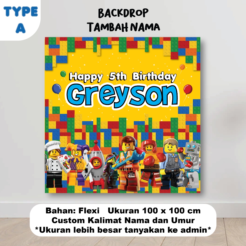 Banner HAPPY BIRTHDAY LEGO BIRTHDAY Decoration Children s BIRTHDAY Decoration BUNTING FLAG BACKDROP BANNER Curtain TOPPER CAKE Shopee Singapore