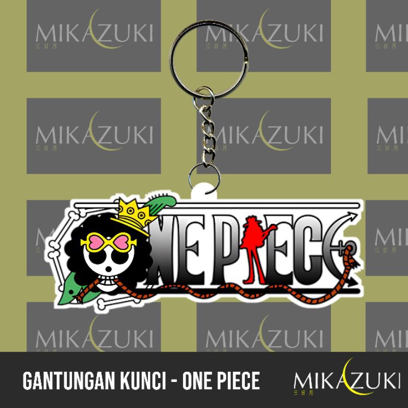 GANTUNGAN One Piece Keychain / One Piece Keychain / One Piece Keychain ...