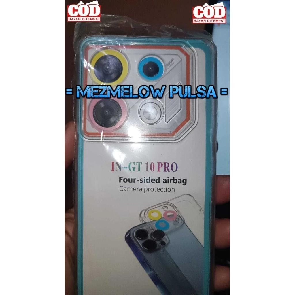 Caseng / Softcase Silikon Transparant Casing Caseng INFINIX GT 20 PRO /  INFINIX GT 10 PRO - Gambar 3