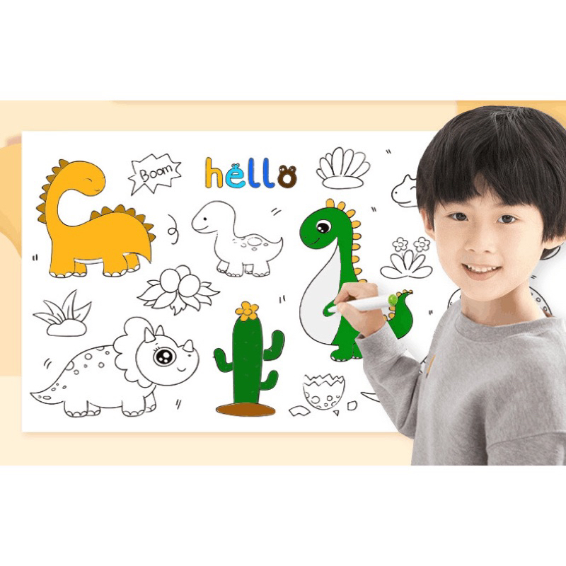 Jumbo Coloring Poster for Children / Large Coloring Paper / Giant ...