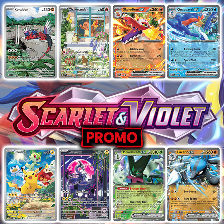 Pokemon TCG Holographic Card SPECIAL SCARLET & VIOLET (SVP) | Shopee ...