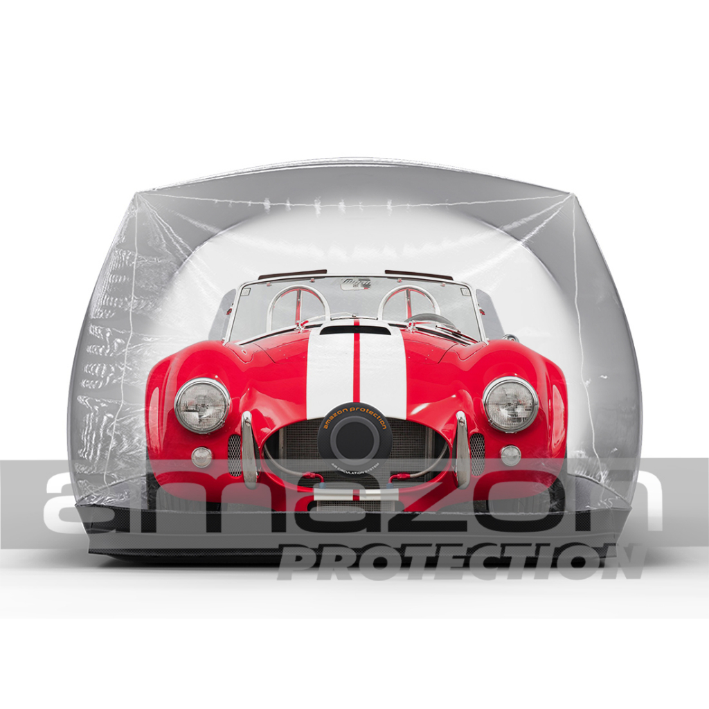 Shelby AC Cobra Inflatable Amazon Protection Bubble Cover Car Cover ...