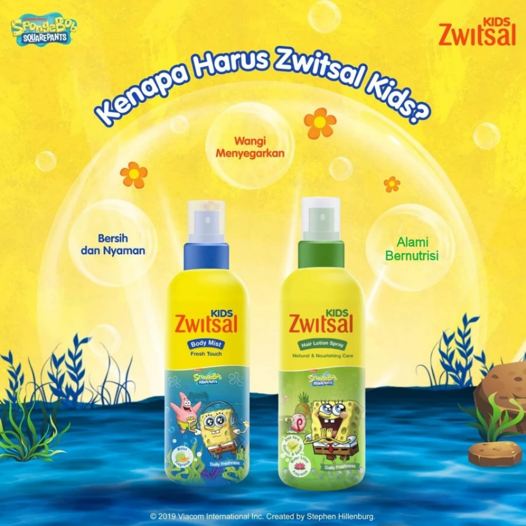 Zwitsal Kids Body Mist Fresh Touch Hair Lotion Spray Natural Nourishing  Care Zwitsal Baby Perfume