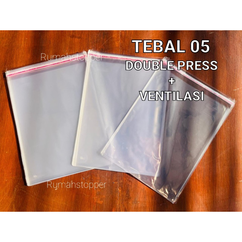 OPP plastic sizes 30x37, 30x39 and 30x40 double press opp plastic/ + 0. ...