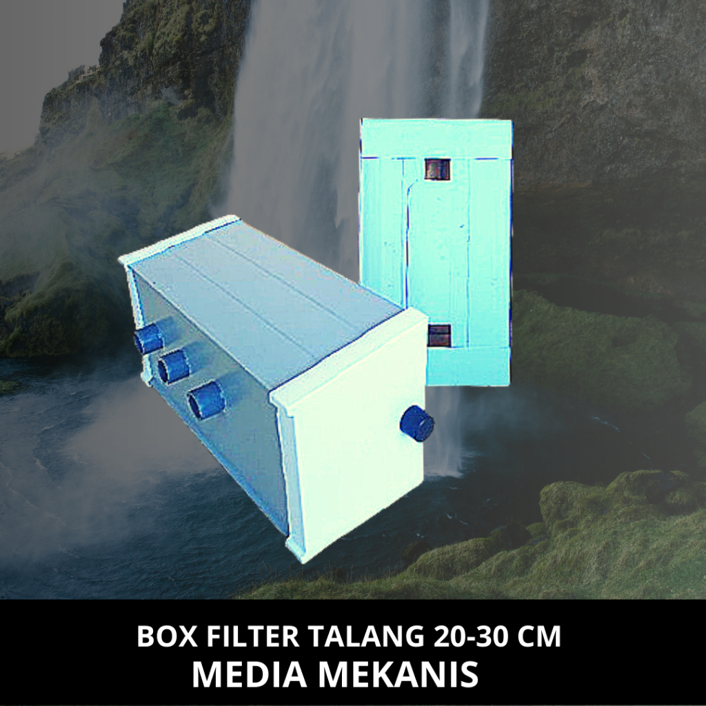 Stacking gutter Filter box | Aquarium water gutter level filter box ...