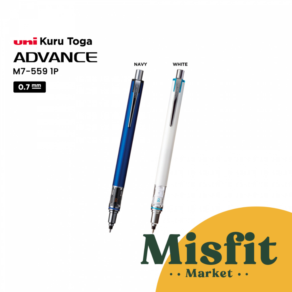 uni Kuru Toga Advance Mechanical Pencil | 0,7 mm | Marine [M7-559