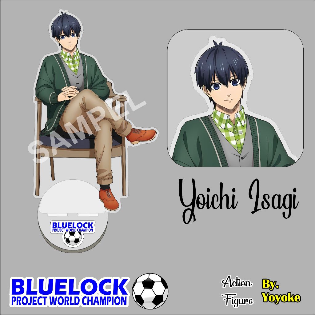 Blue Lock Acrylic Standee | Custom Blue Lock Anime Standee | Shopee ...