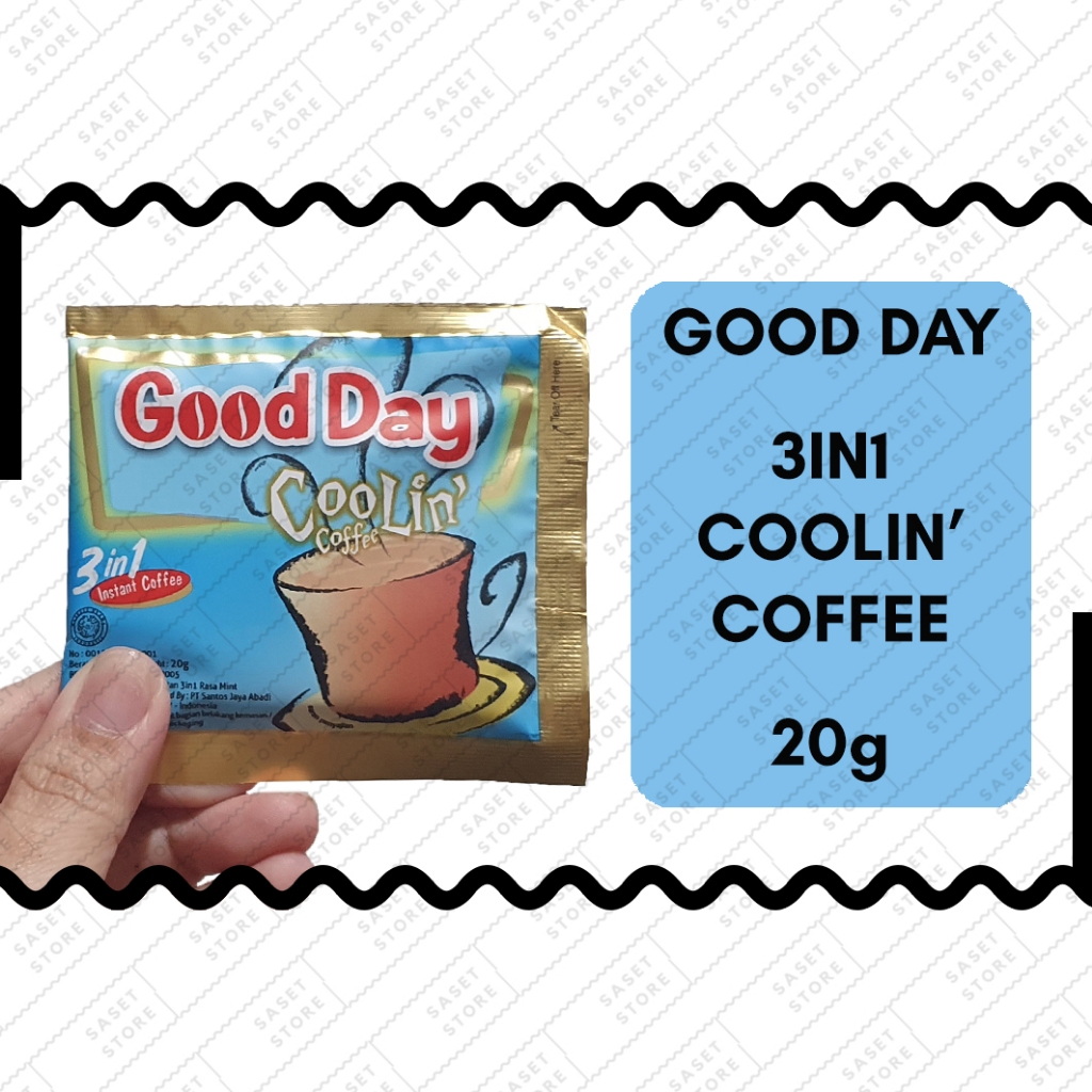 Good Day Coolin Coffee 20g Sachet Instant Coffee Powder 3in1 Mint ...